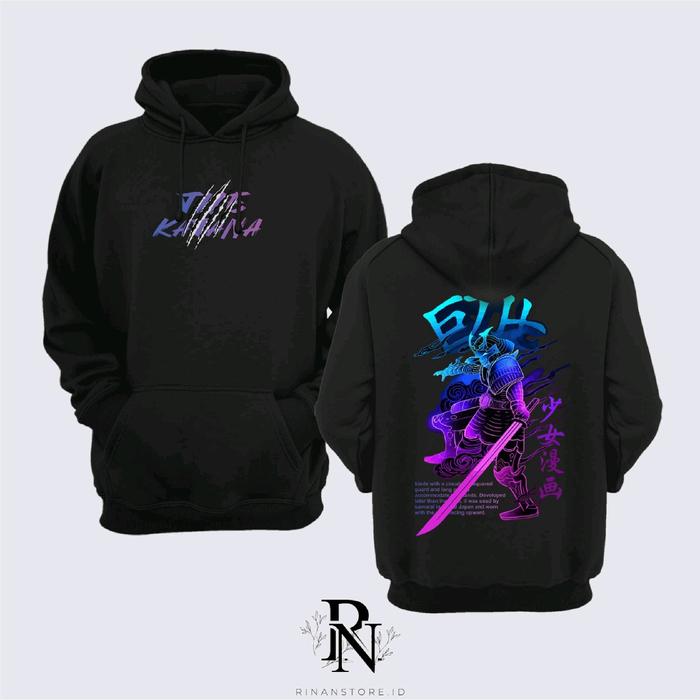 Hoodie The katana Samurai - RINANSTORE.ID