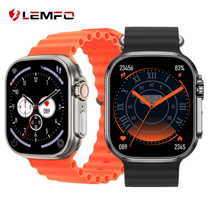 LEMFO Smart Watch Ultra 2023 Smartwatch Ultra Series 8 Men Women GPS