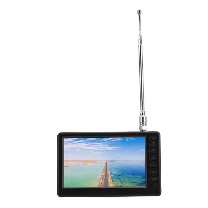 5 Inch Portable Digital Tv Isdb T Multiple Interface High Sensitivity Rechargeable Portable Led Tv T