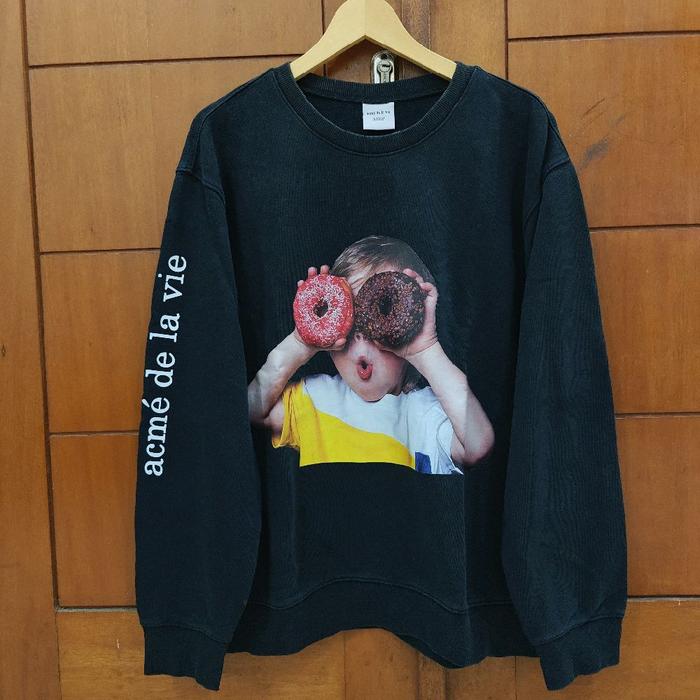Crewneck Sweetshirt ADLV Donnut Kids Unisex