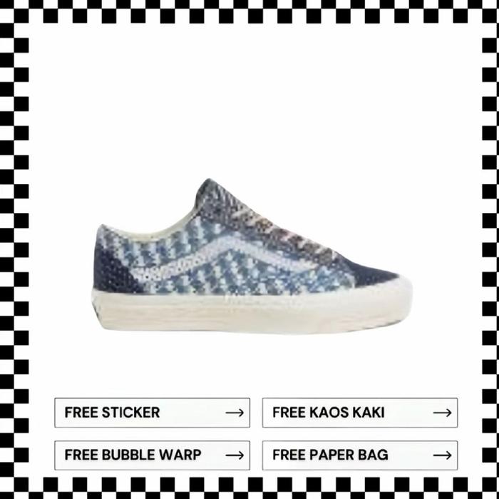 Sepatu Old Skool 36 Ek Stv Navy 100% ORIGINAL