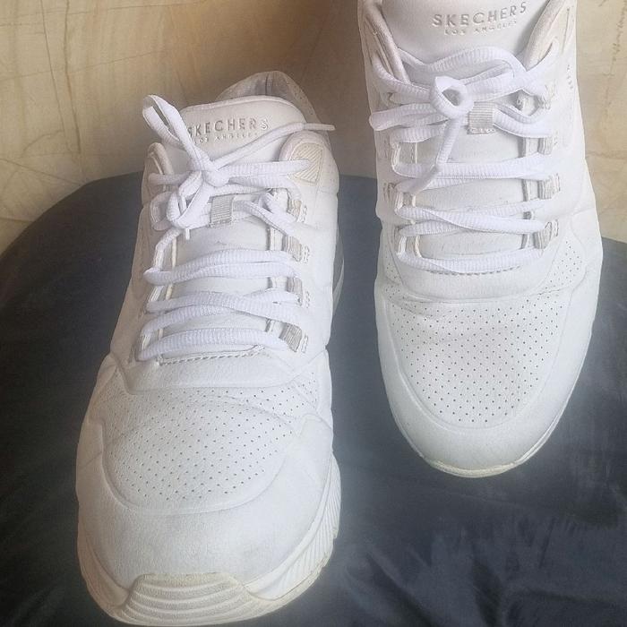 Skechers Uno 2 - Air Around You White Size 46 Insole 30 Original Second