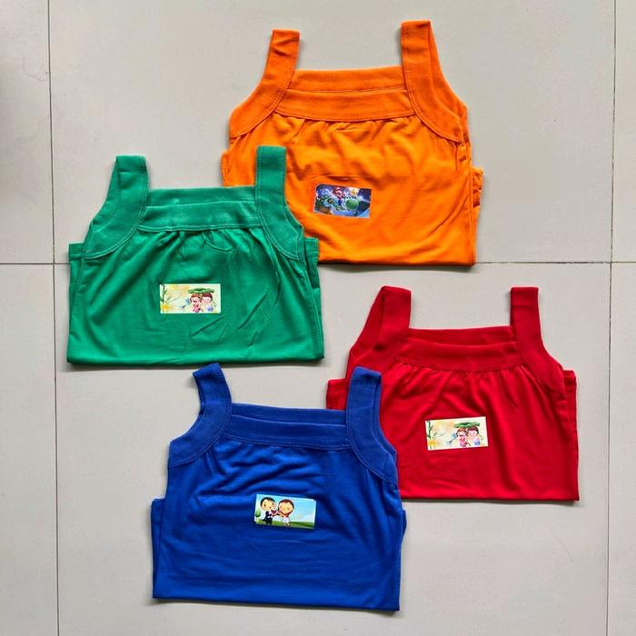 (GROSIR 12 PC) Singlet Anak Perempuan CIMA/ singlet anak perempuan / singlet cima / singlet anak luc