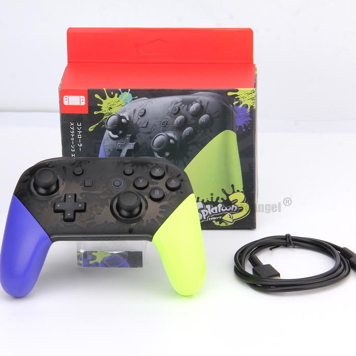Splatoon Exclusive Wireless Controller Wake Up Support NFC Amiibo