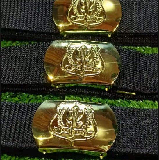 Sabuk Satpam Hitam Ikat  Pinggang Security Satpam Kecil Termurah