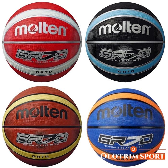 Bola Basket Molten GR6D GR7D GR7 PERBASI FIBA APPROVED Wanita Anak Size  Ukuran 6 7 Original