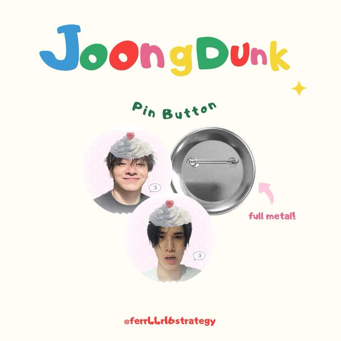 JoongDunk couple pin button