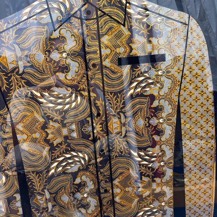 Bahan batik satin premium