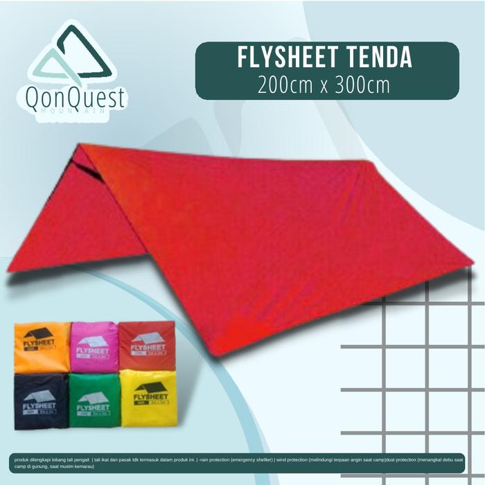 READY Flysheet tenda type bushcraft 2m x 3m/ flysheet 3x3 bivak traptrent /flysheet 3x4 bushcraft /F