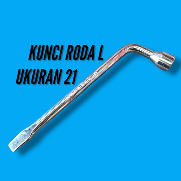 Kunci Roda 21 / Kunci Roda L Ukuran 21 mili