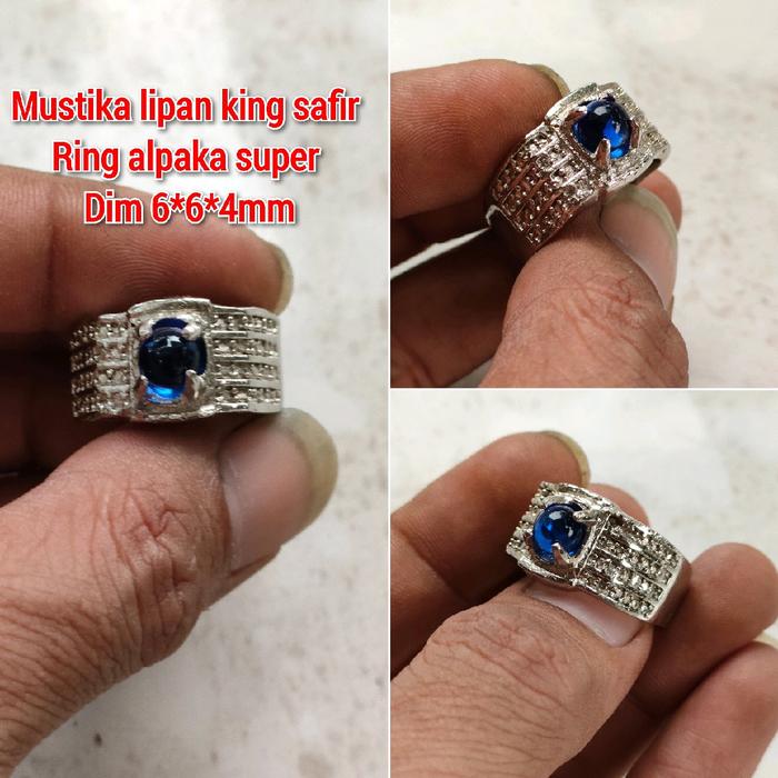 CINCIN PRIA MUSTIKA LIPAN KING SPR BULAT RINGS ALPAKA