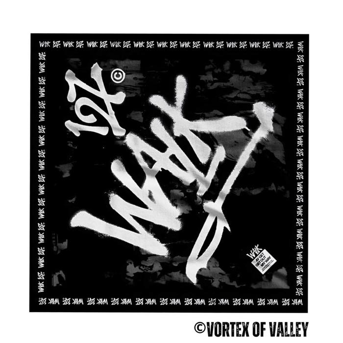 VoV - Slayer Bandana Syal Scarf Mask Premium Motif Band Musik Korea NCT 127 WALK