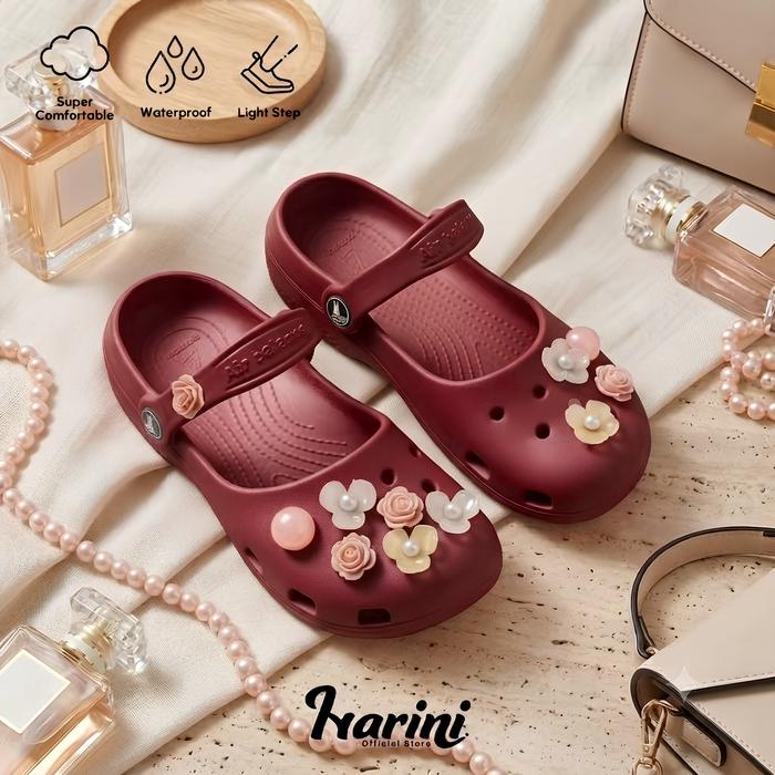 Sandal Couple Ibu dan Anak Series Flower Charm 861SM-17