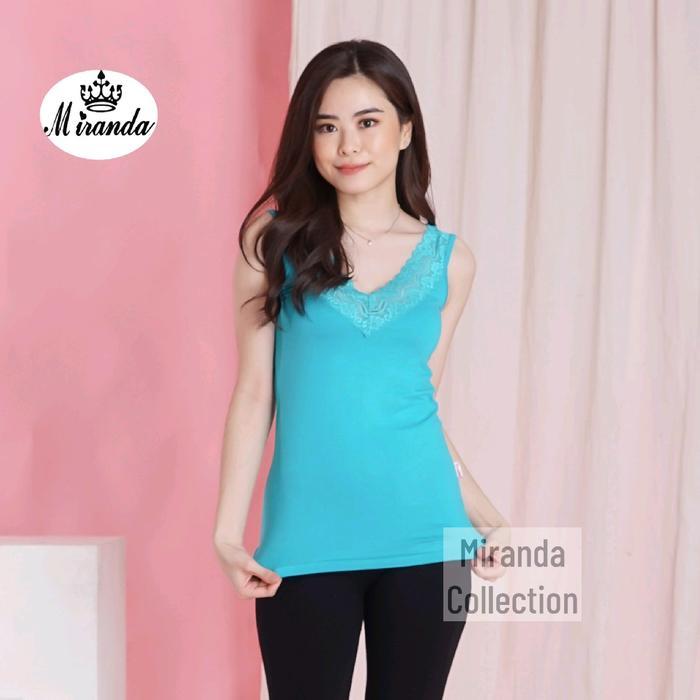 Promo Tanktop Miranda / Tank Top V-Neck Renda - Miranda 7369 COD