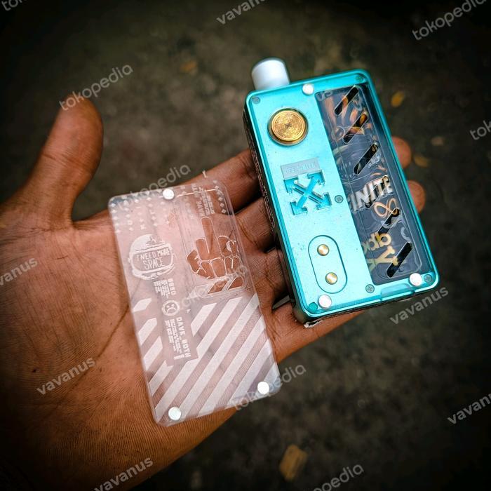 Dotaio V2 Outer Panel Acrylic motif Offwhite space Fvck you