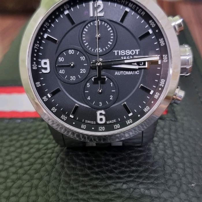 Jam Tangan merk TISSOT PRC200 Automatic Choronograph