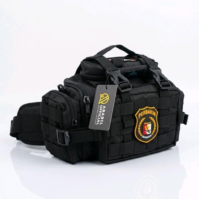 TAS SLEMPANG WARIOR ARMY BANDOL TAS SERBAGUNA BERKWALITAS COD Bahan Cordura Kain Satin Busa Tebal Sl