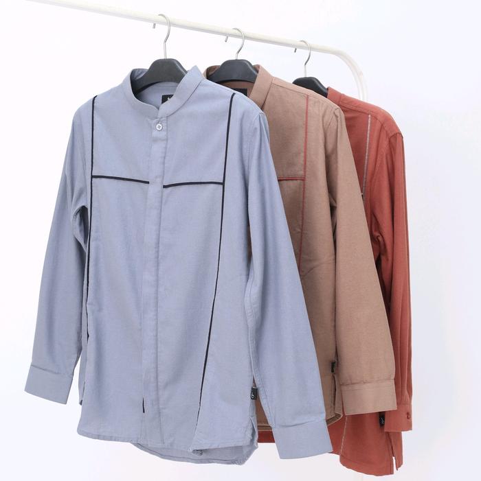 Baju kemeja koko Bang Haji Rhoma Irama lengan panjang KBH02