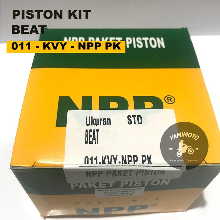 BISA GROSIR PISTON KIT NPP Set Beat Tipe Karbu OverSize OS STD 25 50 75 100 125 150 200 SEHER PAKET