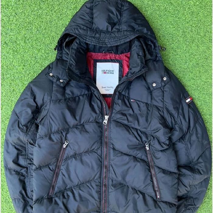 jaket bulang tommy Hilfiger denim