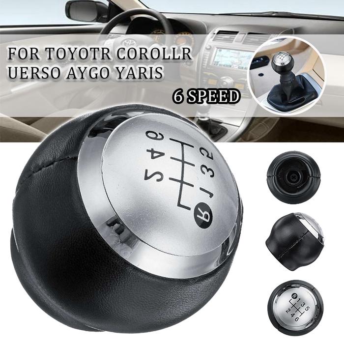 Car Gear Shift Knob Lever Shifter 6 Speed  Handball For Toyota