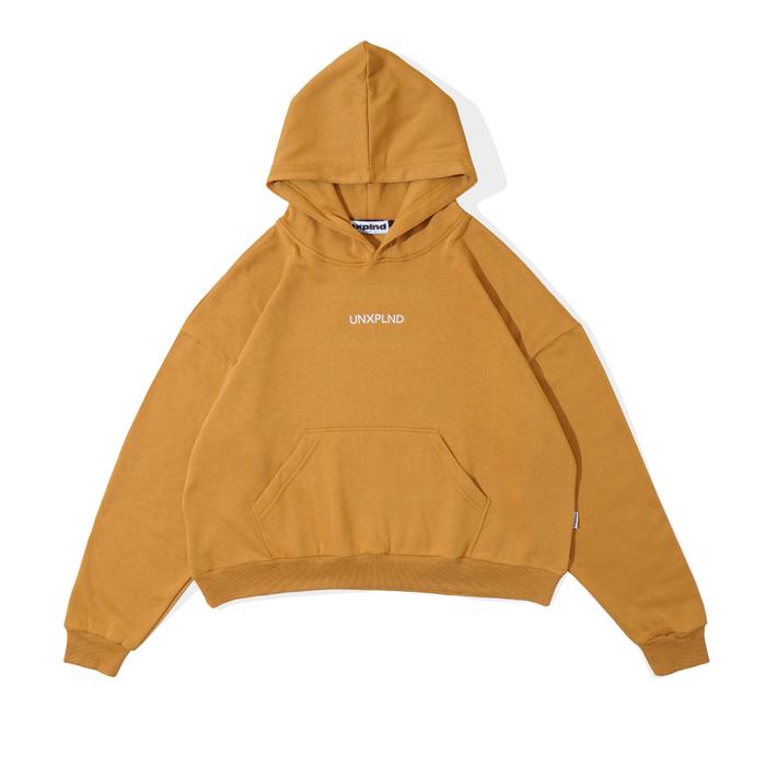 Unxplnd | Hoodie Boxy | Mustard Box | Mustard