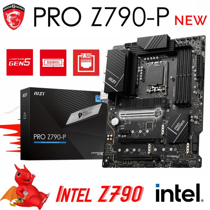 MSI PRO Z790-P LGA 1700 Motherboard Z790 Intel Computer Gaming