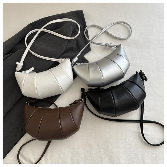 TAS Selempang Croissant Lucu/ TAS Selempang Croissant Muat Hp/ TAS Selempang Croissant Zaman Now