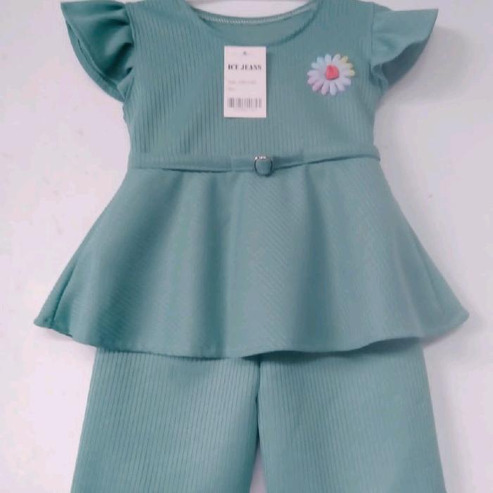 Setelan Anak Cantik dan Elegan dari Bahan Kain Knit Manggo - Fashion