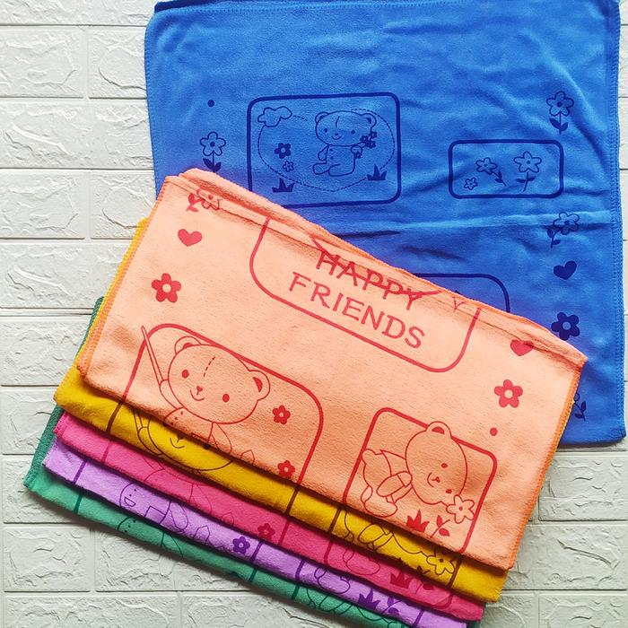 Handuk Bayi Lembut Dan Tebal Nyerap Air 50 X 100 / Handuk Bayi Motif / Handuk Bayi Karakter / Handuk