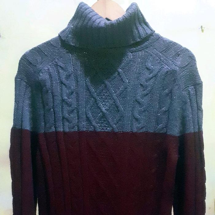 Cardigan pria second import merk NII PLAY Baju