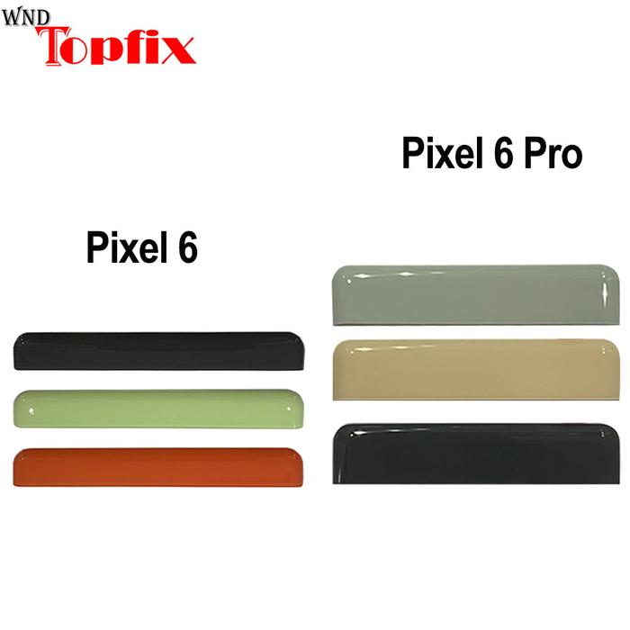 New For Google Pixel 6 Pro Rear Cover Glass Strips Replacement Parts