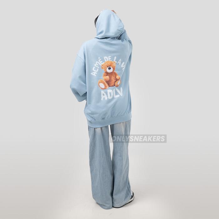 ADLV BEAR BROWN BLUE HOODIE