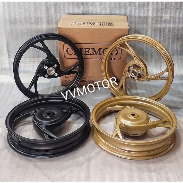 VELG RACING XEON/MIO M3/MIO Z/FINO 125/SOUL GT125/XRIDE 125 CHEMCO FIDES PALANG 3Y 1SET UK 215/250 R