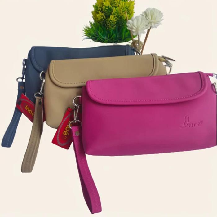 KIRANA BY INOE TAS SELEMPANG WANITA BY INOE MAGNETIC Kulit dompet wanita terbaru 2024