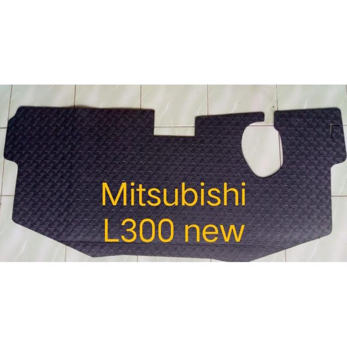 Karpet Kabin Mitsubishi L300 Hitam Motif Kotak/Bilik