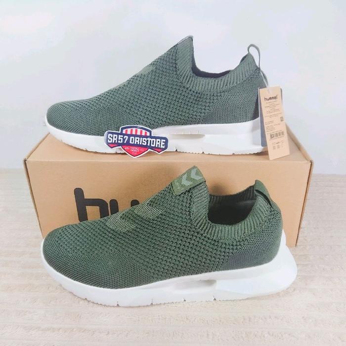 Sepatu Hummel Tatum Seamless Hijau Tua