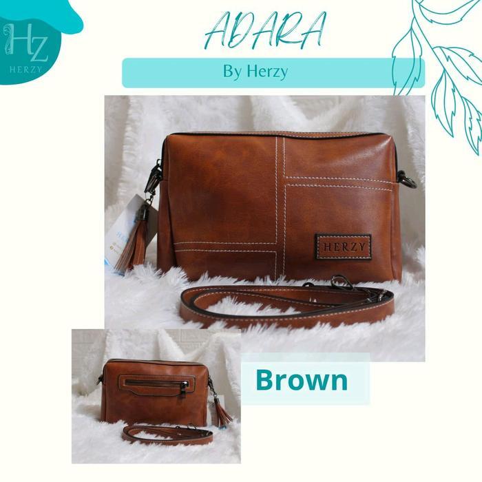 Tas Selempang Wanita Adara By Herzy Kulit
