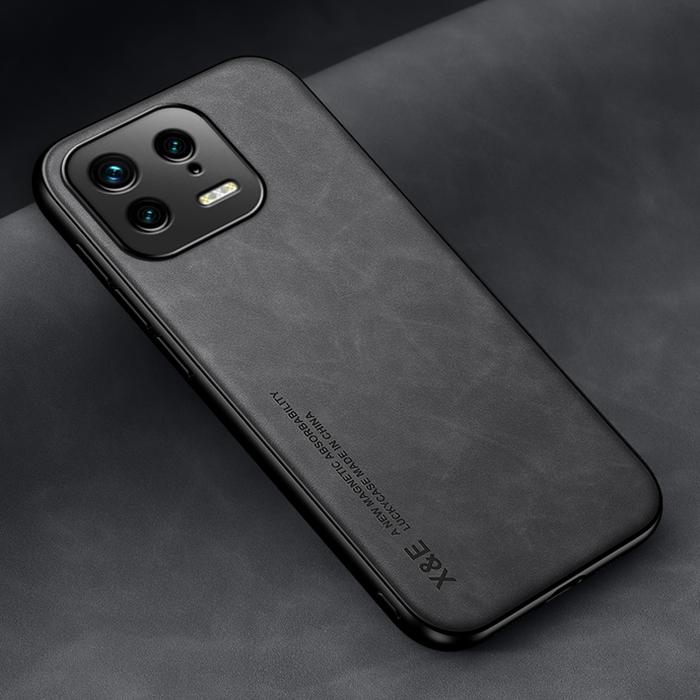 Leather Magnetic Car Case For Xiaomi Mi 13 12T 11T Pro Mi13 13Pro