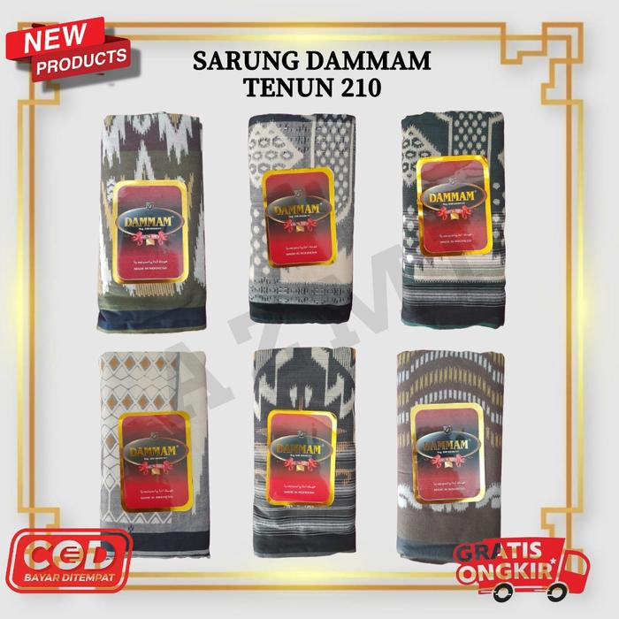 Sarung Dammam Tenun 210 Dolby Rayon / Sarung Tenun Dorbi Rayon Murah berkualitas