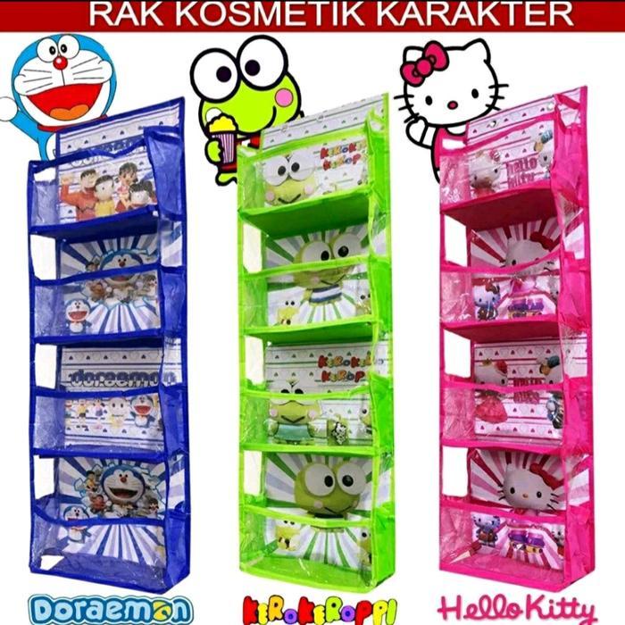 RAK KOSMETIK KARAKTER RAK KOSMETIK DINDING TEMPEL MURAH RAK KOSMETIK SUSUN SERBAGUNA RAK KOSMETIK KA