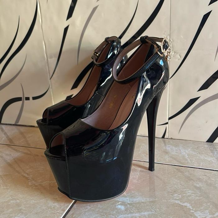 High heels patrizio 17cm size 39 insole 245 Pesta
