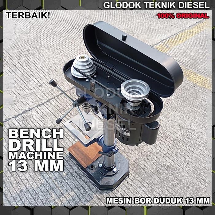 Mesin Bor Duduk 13MM Bench Drill Machine13 MM ZJ 4113