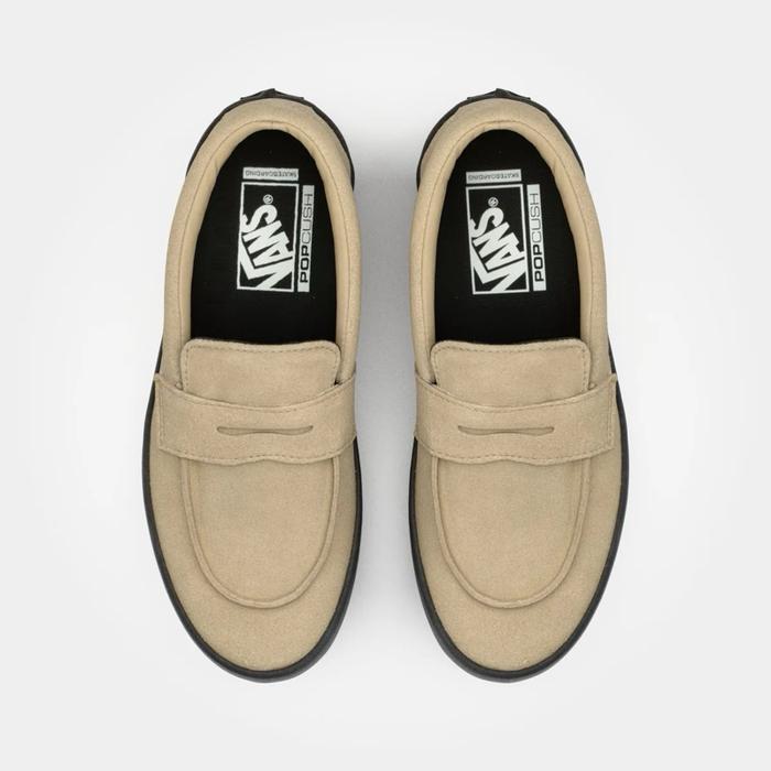 Vans loafer suede incense black