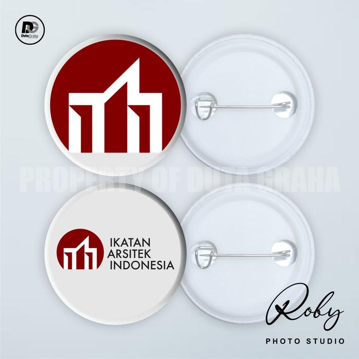 [PIN PRESS] IKATAN ARSITEK INDONESIA Pin Bros Aksesoris Souvenir IAI INSTITUTE OF ARCHITECTS
