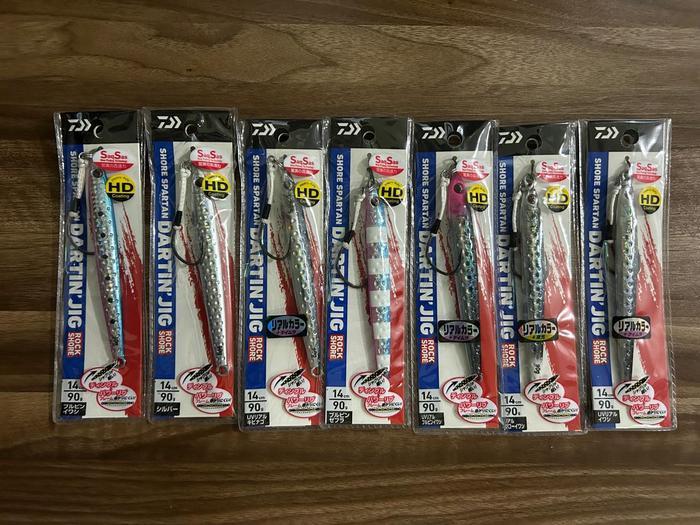 Daiwa Shore Spartan Dartin' Jig Jigging Umpan Pancing