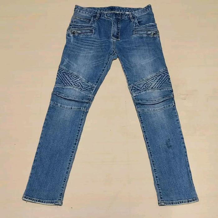 Balmain Y2K Biker Jeans Original 
