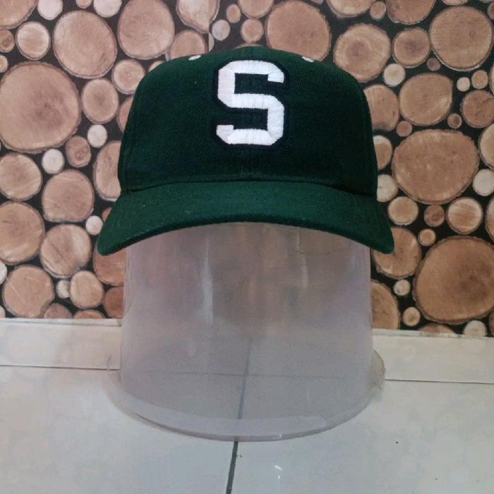 ( size 7 3/8 ) topi vintage Michigan state spartans by zephyr graph X cap