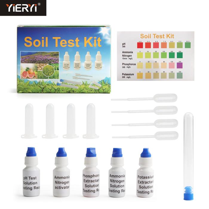 Solusi Uji PH Tanah Fosfor N1 Nitrat P1 Potasium K1 K2 Kit Reagen