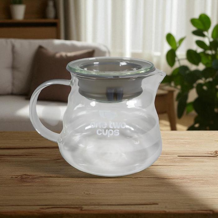Coffee Server V60 Drip Pour Over Borosilicate Glass 360 ml - SE101 - 7RHX6FXX No Color